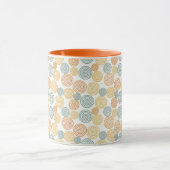 Mug Motif Arrière - plan de style rétro ancien (Centre)