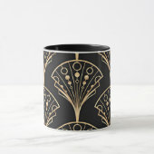Mug Motif Art déco Palmette (Centre)
