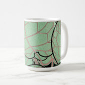 Mug Motif Art Nouveau #10 (Devant droit)