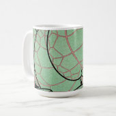 Mug Motif Art Nouveau #10 (Devant gauche)