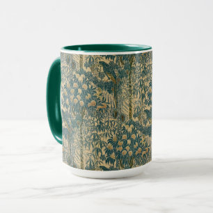 Mug Motif Art nouveau vintage de perroquets par Walter