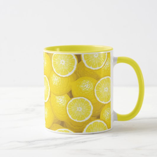 Mug Motif au citron 2 (Droite)