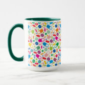 Mug Motif au néon coloré de drogue (Gauche)