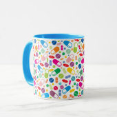 Mug Motif au néon coloré de drogue (Devant gauche)