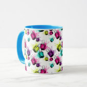 Mug Motif au néon de vernis à ongles (Devant gauche)