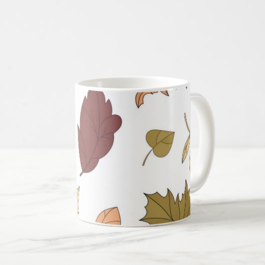 Mug Motif automne (Devant droit)