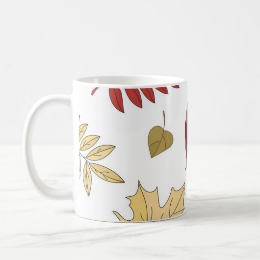 Mug Motif automne (Gauche)