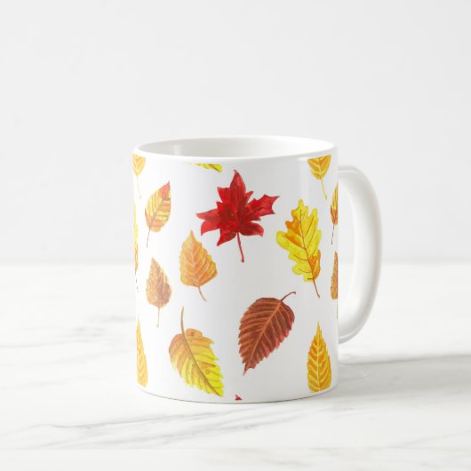 Mug Motif automne (Devant droit)