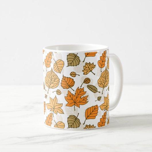 Mug Motif automne (Devant droit)