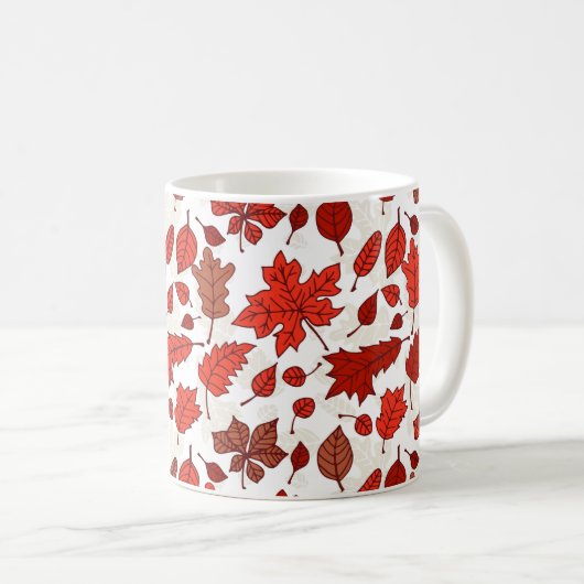 Mug Motif automne (Devant droit)