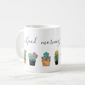 Mug Motif aux fleurs de Cactus (Devant gauche)