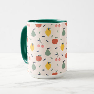 Mug Motif aux fruits mignons