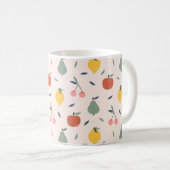 Mug Motif aux fruits mignons (Devant droit)