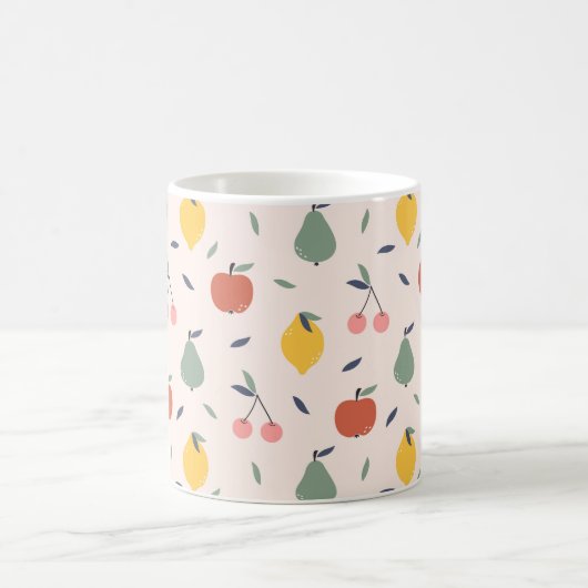 Mug Motif aux fruits mignons (Centre)