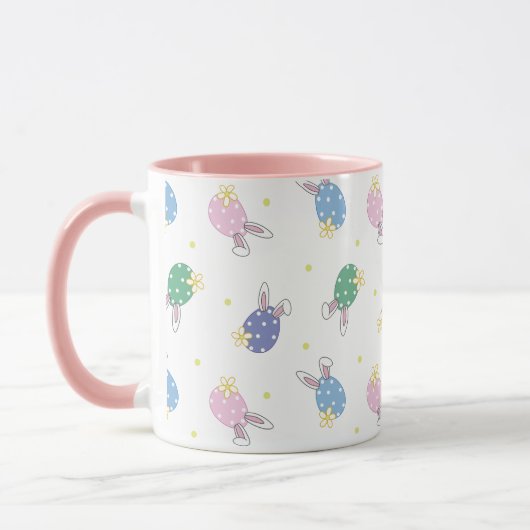 Mug Motif aux oeufs de Pâques (Gauche)