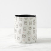 Mug Motif avec des hiboux (Centre)
