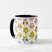 Mug motif avec des oiseaux (Devant gauche)
