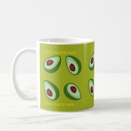 Mug Motif AVOCAT éditable (Gauche)