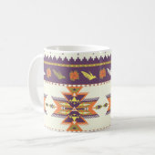 Mug Motif aztèque incolore (Devant gauche)