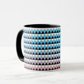Mug Motif aztèque tribal d'Ombre (Devant gauche)