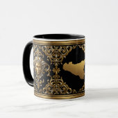 Mug Motif baroque sicilien (Devant gauche)