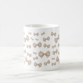 Mug Motif Beige Coquette Bow (Centre)