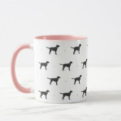 Mug Motif Black Labrador (Gauche)
