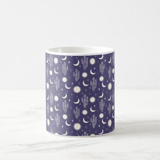 Mug Motif blanc Cactus (Centre)