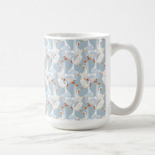Mug Motif blanc d'oies