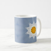 Mug Motif blanc et jaune (Devant droit)
