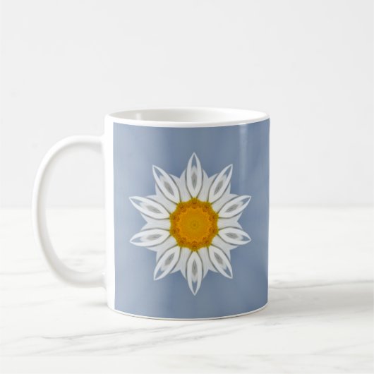 Mug Motif blanc et jaune (Gauche)