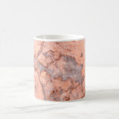 Mug Motif blanc texture marbre (Centre)