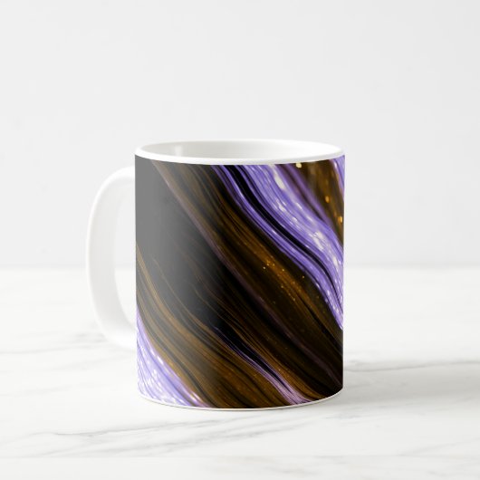 Mug Motif Bleu (Devant gauche)