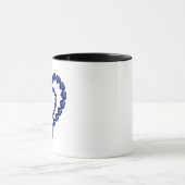 Mug Motif bleu (Centre)