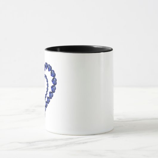Mug Motif bleu (Centre)