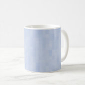 Mug Motif bleu clair - (Devant droit)