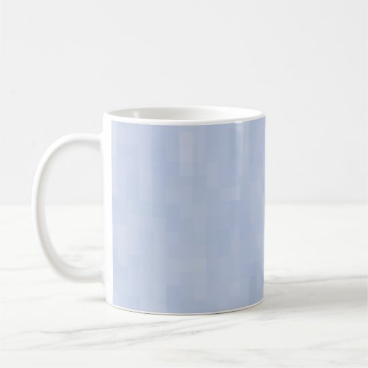 Mug Motif bleu clair - (Gauche)