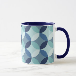 Mug Motif bleu de cercle