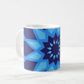 Mug Motif bleu marocain (Devant gauche)