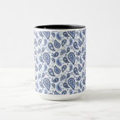 Mug Motif Blue Paisley (Centre)