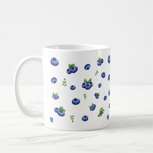 Mug Motif Blueberry (Gauche)