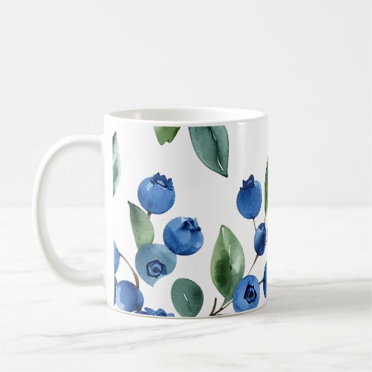 Mug Motif Blueberry (Gauche)