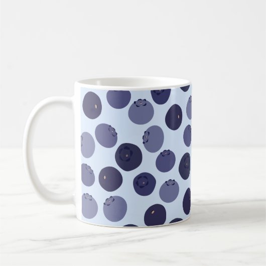 Mug Motif Blueberry (Gauche)