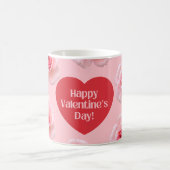 Mug Motif Bonne Saint Valentin 2024 Arrière - plan (Centre)