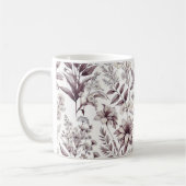 Mug Motif botanique (Gauche)