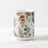 Mug Motif botanique bohème sans couture Fleurs (Centre)