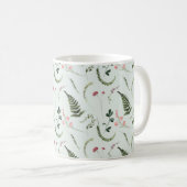 Mug Motif botanique Fleur sauvage aquarelle (Devant droit)