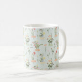 Mug Motif botanique Fleur sauvage aquarelle (Devant droit)