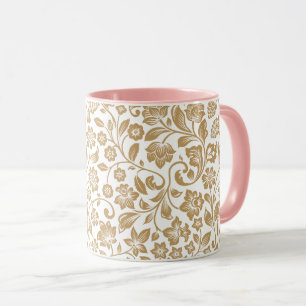 Mug Motif botanique floral vintage