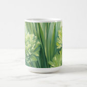 Mug Motif botanique vert de céleri luxuriant (Centre)